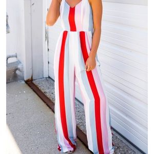 Bright Multi-color Jumpsuit